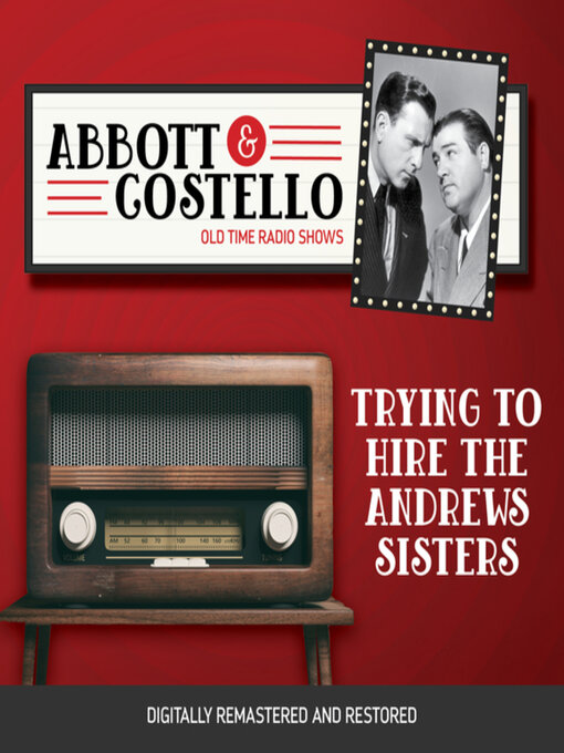Title details for Abbott and Costello by Bud Abbott - Wait list